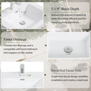 30" Wall-Mounted Bathroom Vanity with Sink, Floating Storage Cabinet by HouseOfZazla