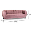 Miranda - Modern Glam 3 Seater Sofa
