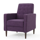 Mid-Century Modern Recliner With Button Tufted Waffle Stitch by HouseOfZazla