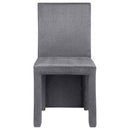 Santa Cruz - Upholstered Dining Side Chair (Set of 2) - Gray