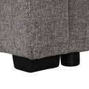 U-Shaped Sectional Sofa Pull Out Sofa Bed With Two USB Ports, Two Power Sockets, Three Back Pillows And A Storage Chaise For Living Room by HouseOfZazla