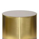 Curtis - Ombre Metal Cylinder Accent Table by Unique Piece Furniture