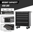 5-Drawer Rolling Tool Chest w/Lock & Key