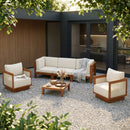 Paola Acacia 5 Seater Patio Conversation Set