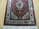 2' X 3' Handmade Chinese Floral Oriental Silk Rug Carpet Nice Red