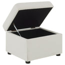 Merced - Lift Top Storage Ottoman by HouseOfZazla