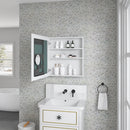 24'' W x 26'' H Frameless Mirror Medicine Cabinet