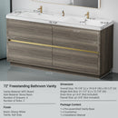 Bathin Freestanding Bathroom Vanity With Double Sinks by HouseOfZazla