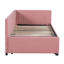Upholstered Daybed, Sofa Bed Frame, No Box Spring Needed