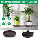 Plant Caddy with Wheels - 12.8in or 14in, 176-187lb Capacity by LJGDeals