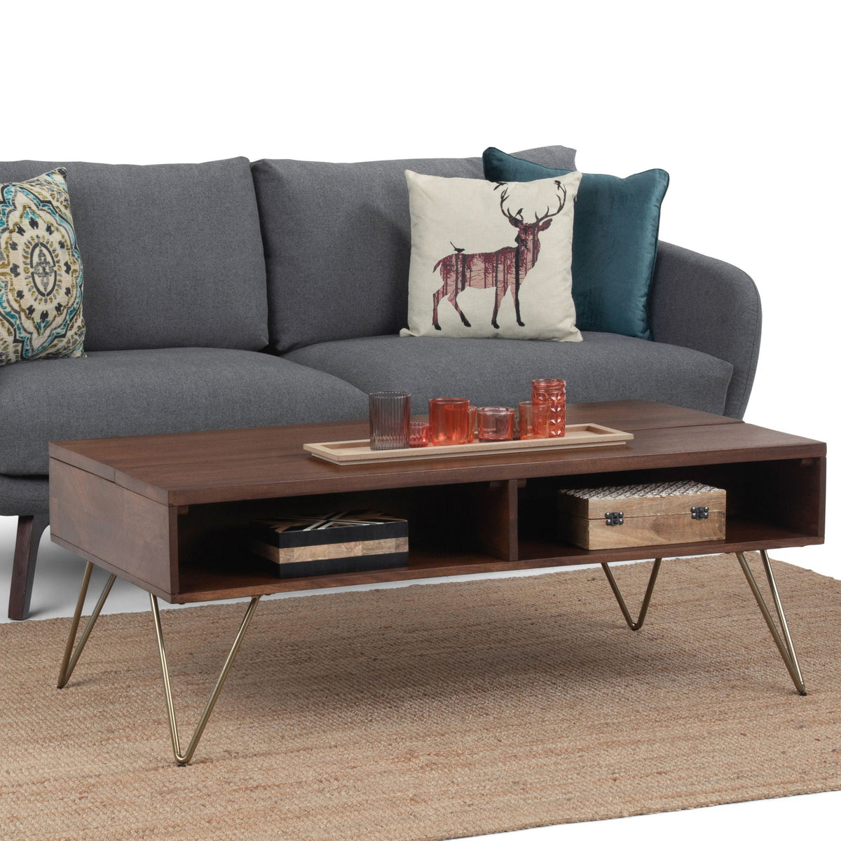Hunter - Handcrafted Lift Top Coffee Table, photo 35 of 40