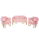 Decorative Upholstered Side Chair For Living Room