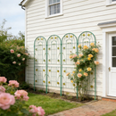 4 Pack Metal Garden Trellis 71" x 19.7" Rustproof Support by HouseOfZazla