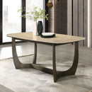 Davita - Dining Table With Ceramic Top - Walnut by Unique Piece Furniture