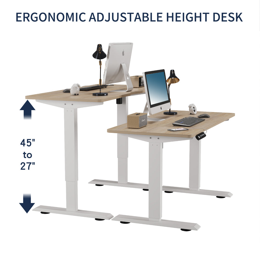 55"×24" Light Electric Standing Desk, photo 4 of 10