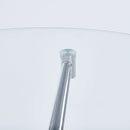 Compact Dining Table With Glass Top