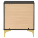 Kendall 2-drawer Nightstand Black