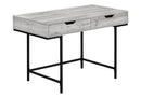 Computer Desk For Home Office, Laptop, Storage Drawers, Contemporary & Modern by HouseOfZazla