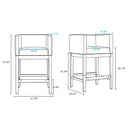 Kingsley - Counter Stool by HouseOfZazla