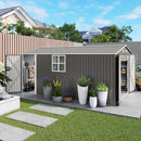 Outdoor Storage Shed With Lockable Doors by HouseOfZazla