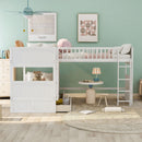 Bunk Bed With Loft And 2 Drawers by HouseOfZazla