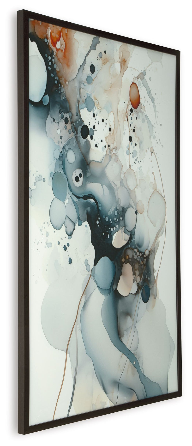 Foxenburg - Wall Art - Blue / Amber / White, photo 4 of 7