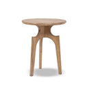Carmel - Round Side Table - Antique Brown by HouseOfZazla