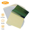 20Pcs Tattoo Transfer Paper 4 Layers Tattooing Skin Tattoo Kit A4 Size DIY Tattoo Transfer Paper Kit