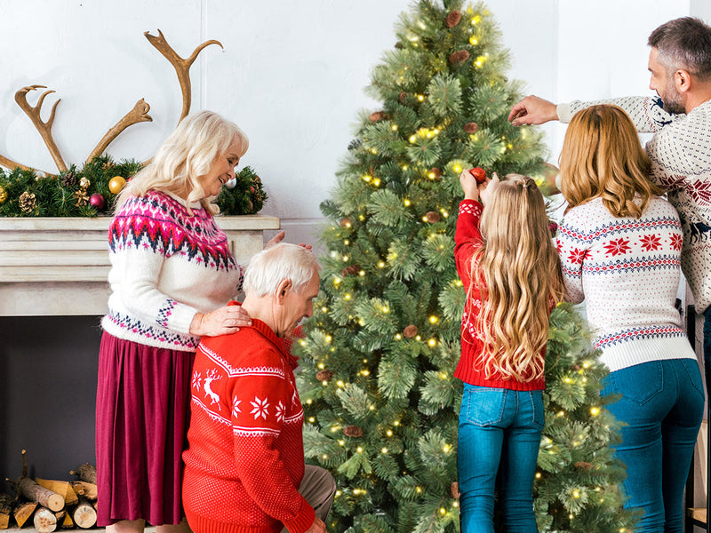 5FT Pre-Lit Artificial Christmas Tree, photo 6 of 10