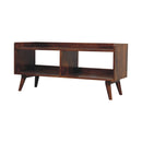 Open Top Media Unit - Brown by Unique Piece Furniture