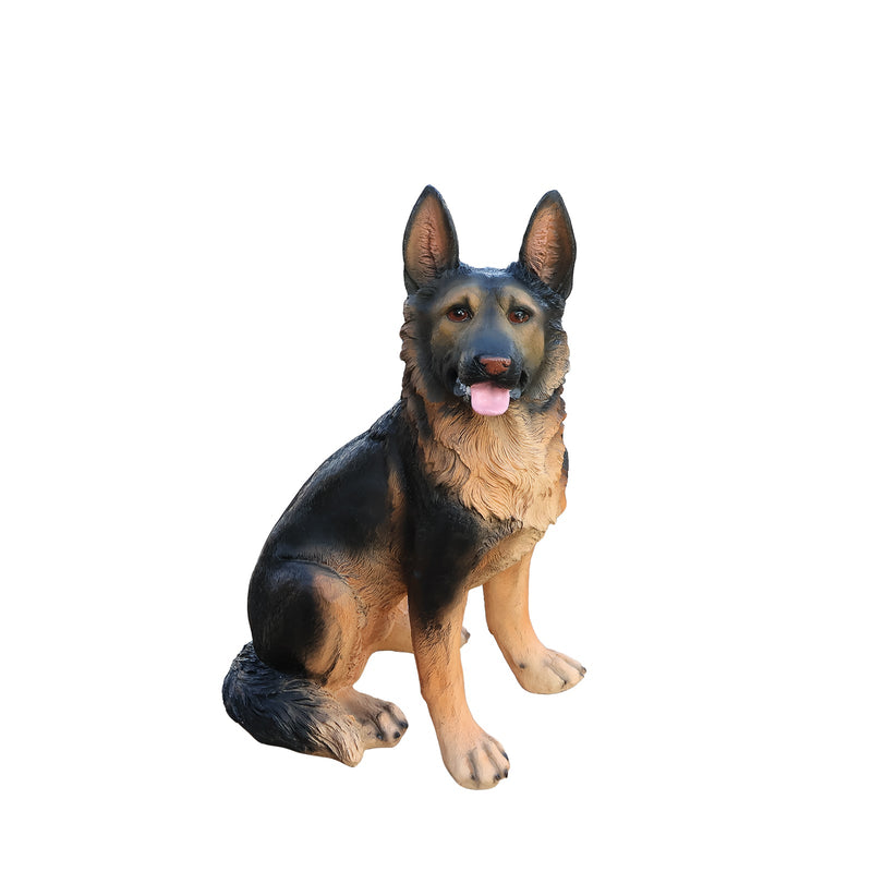Outdoor Dog Statues German Shepherd Dog Statue for Garden, photo 4 of 10