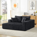 Modular Sectional Sofa - Modern Corduroy Cloud Couch