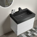 Alice - Bathroom Vanity With Large Storage, Sink Wall Mounted Floating Bathroom Vanity For Modern Bathroom, One-Piece Sink Basin Without Drain And Faucet by HouseOfZazla