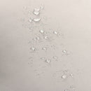 4-Piece Rope Patio Furniture Set, Outdoor Furniture with Tempered Glass Table, Patio Conversation Set Deep Seating with Thick Cushion for Backyard Porch Balcony (Grey)