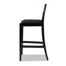 Panama - Curved Back Cane Bar Stool (Set of 2) by HouseOfZazla