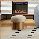 Versatile Mushroom Stool With Cushion by Unique Piece Furniture