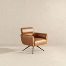 Camila Genuine Leather Lounge Chair