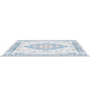 8x10FT VintageÊArea Rug Modern Non Slip Carpet Boho Low Pile Soft Rug Waterproof Machine Washable Rug for Living Room BedroomÊKitchen Dining Room Unde