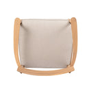Mallorca Acacia Wood Club Chair With Seat Cushion