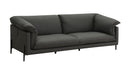 Tadi - Top Grain Leather Sofa - Black by HouseOfZazla