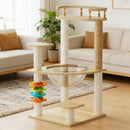 32.2" Modern Cat Tower for Indoor Cats by HouseOfZazla