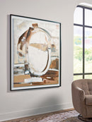 Bradlow - Wall Art - Brown / White / Black by Unique Piece Furniture
