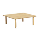 Acacia Wood Outdoor Square Coffee Table by HouseOfZazla