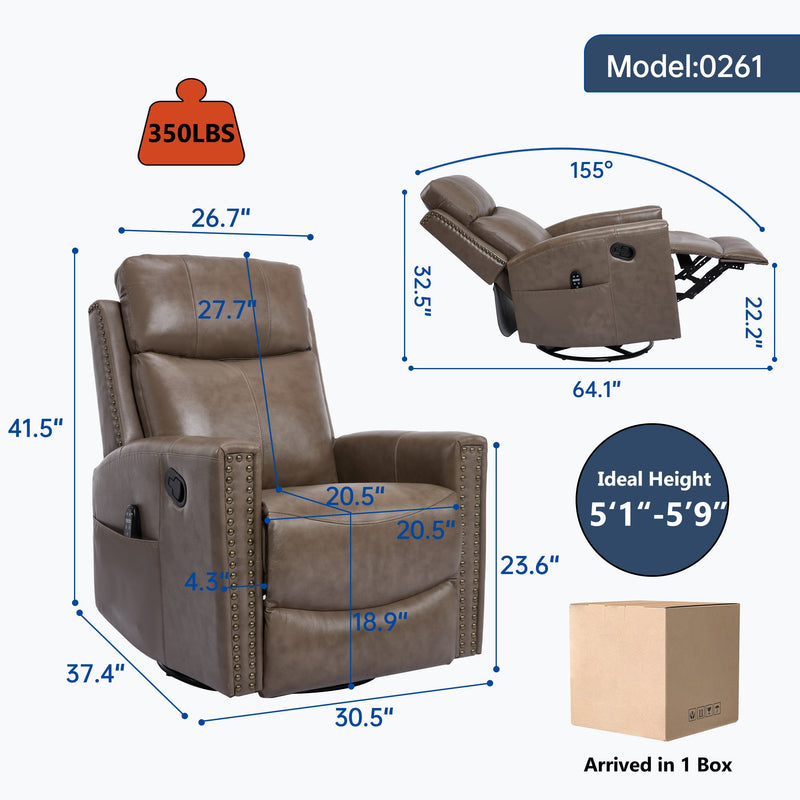 Comfortmax Camel Recliner, photo 2 of 10