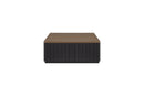 Channel - Cocktail Table With Casters - Black