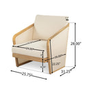 Royal Wood Textilene Club Chair and MGO Side Table