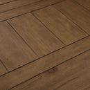 Rylandeen - Rectangular Dining Room Counter Height Extension Table - Light Brown / Dark Brown
