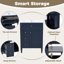 24'' Bathroom Vanity with Top Sink and Storage Cabinet by HouseOfZazla