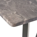 Modern Bar Height Dining Table, Rubberwood Legs and Laminate Table Top by HouseOfZazla