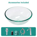 Vessel Sink With Faucet And Pop-Up Drain by HouseOfZazla